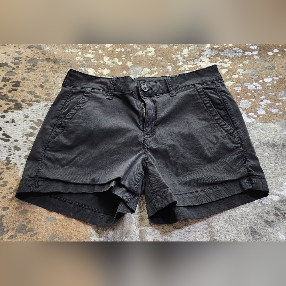 American Eagle Outfitters Black Cargo Style Shorts